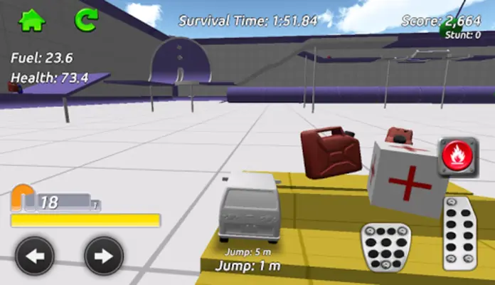 Stunt 3-Wheeler Simulator android App screenshot 5